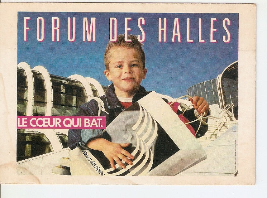 Postal 041011 : Forum des Halles - Le Coeur Qui Bat