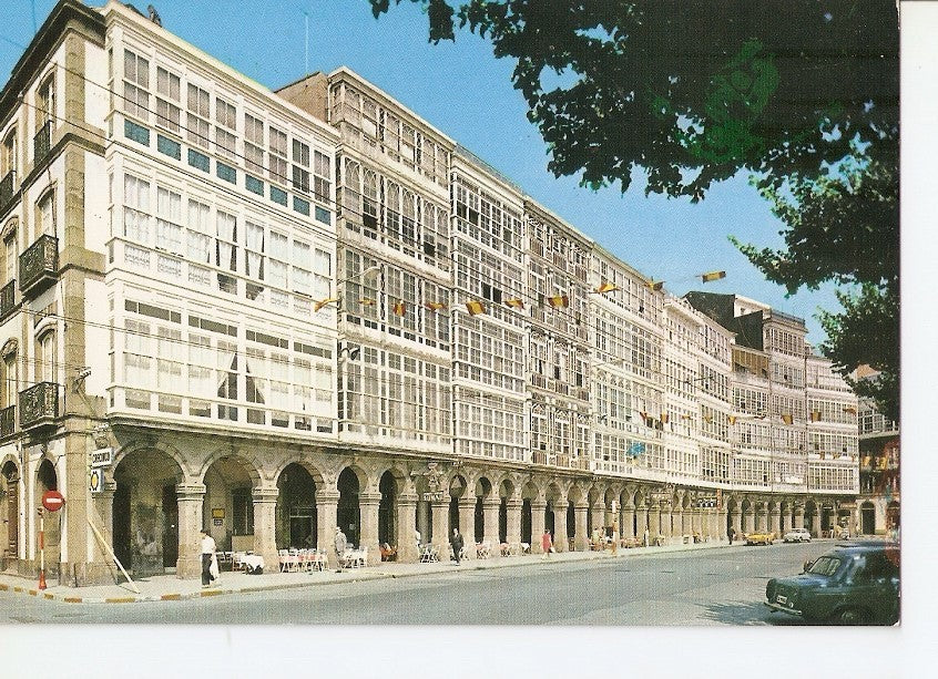 Postal 041019 : La Coruña. Avenida de la Marina