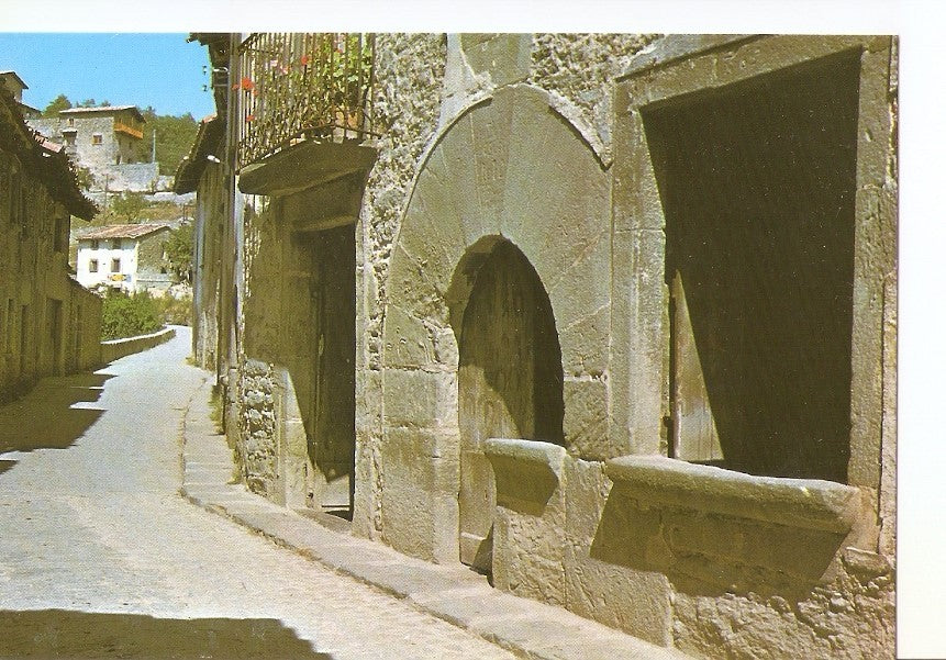 Postal 041033 : Rupit. Can Rovira reproducido en el Pueblo Español de Barcelona