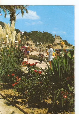 Postal 041049 : Costa Brava. Lloret de Mar. Playa