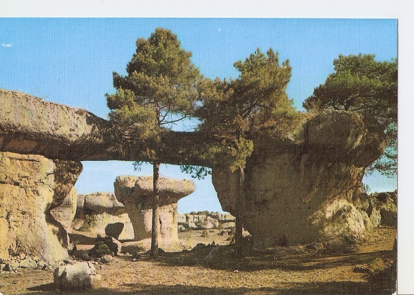 Postal 041077 : Cuenca. Ciudad Encantada. Puente Mayor y Teatro