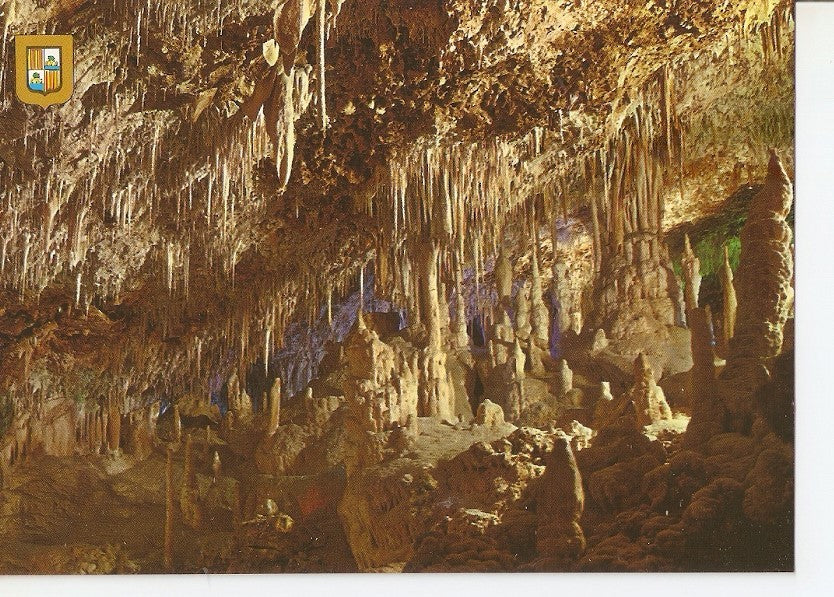 Postal 041084 : Mallorca. Porto Cristo (Manacor). Cuevas dels Hams. Salon de Armas