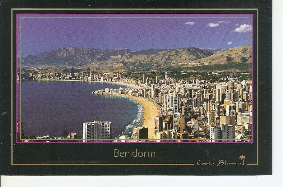 Postal 041091 : Benidorm. Costa Blanca