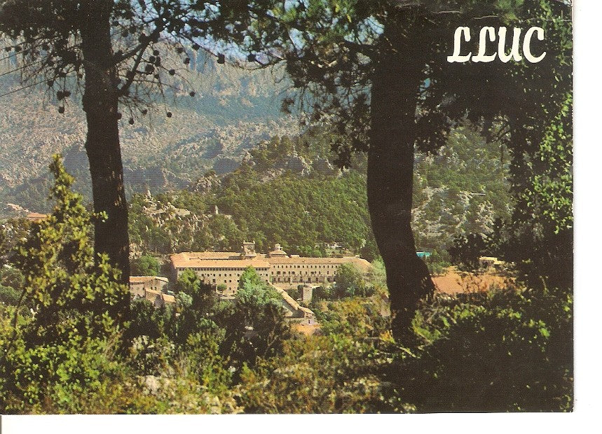 Postal 041116 : Santuari de Lluc (Mallorca). Panoramica del Santuari