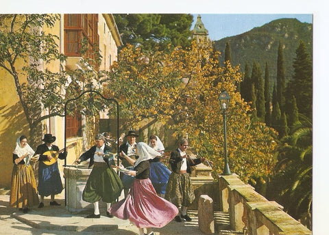 Postal 041117 : Mallorca. Baleares. Valldemosa. Bailes tipicos