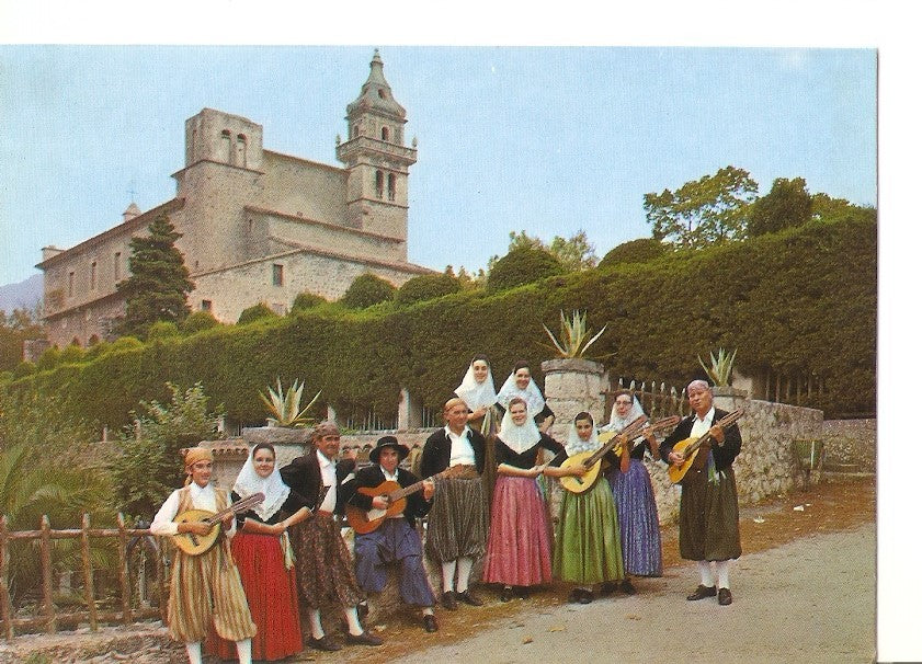 Postal 041126 : Mallorca. Baleares. Valldemosa. Bailes tipicos