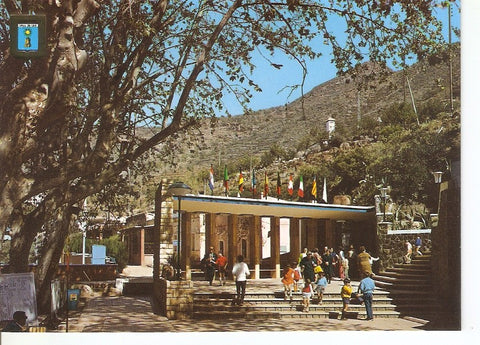 Postal 041128 : Vall de Uxo (Castellon). Entrada a las Grutas de San Jose