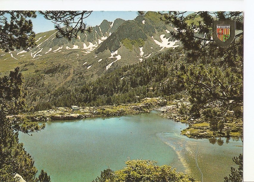 Postal 041141 : Valls dAndorra. Cerce des Pessons. Estany