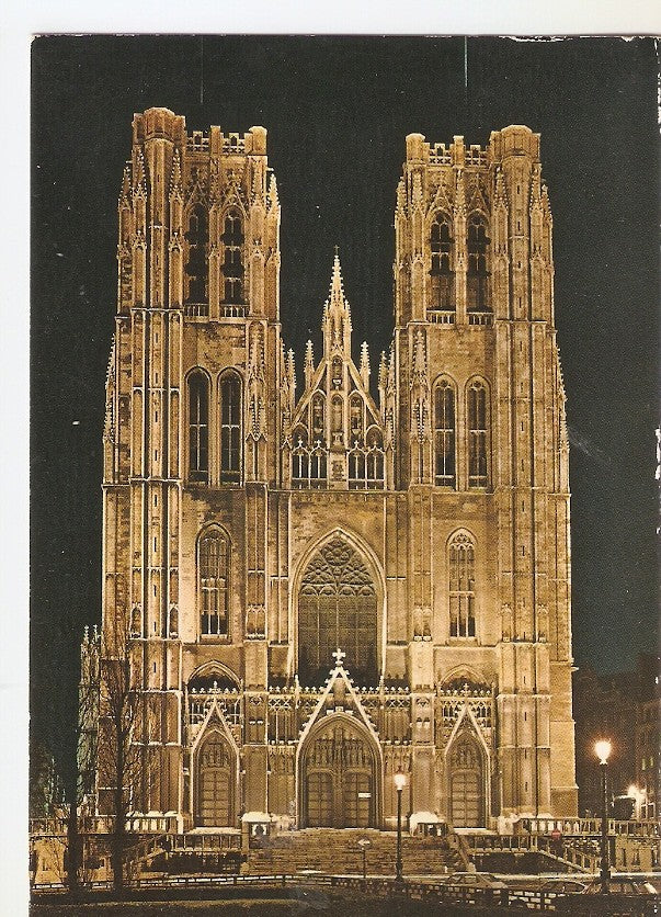 Postal 041155 : Bruxelles. Cathedrale Saint-Michel