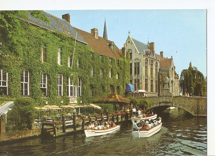 Postal 041158 : Brugge. Dijver et Pont St. Jean Nepomucene