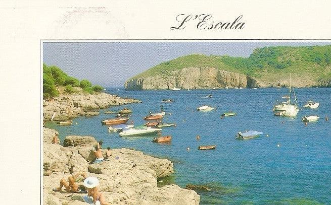 Postal 041177 : LEscala (Costa Brava). Cala Montgo