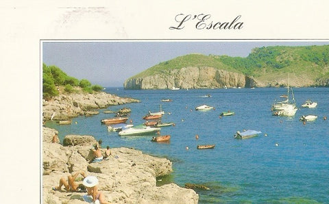 Postal 041177 : LEscala (Costa Brava). Cala Montgo