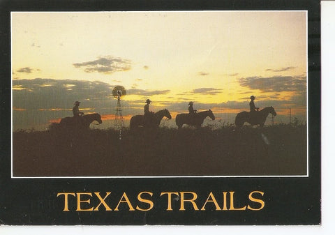 Postal 041186 : Texas Trail