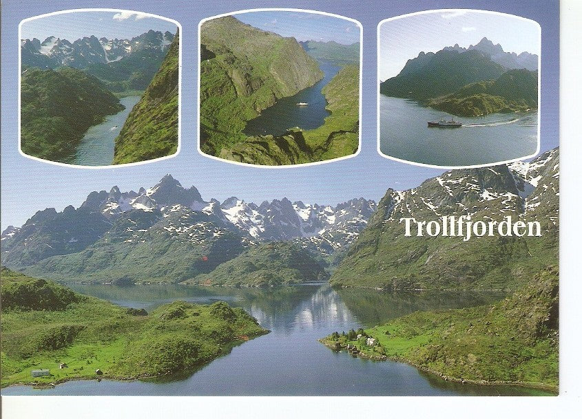 Postal 041187 : Trollfjorden Norway