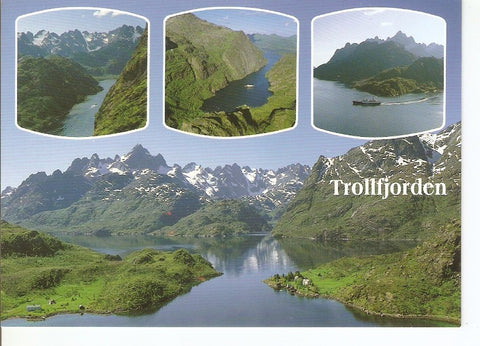 Postal 041187 : Trollfjorden Norway