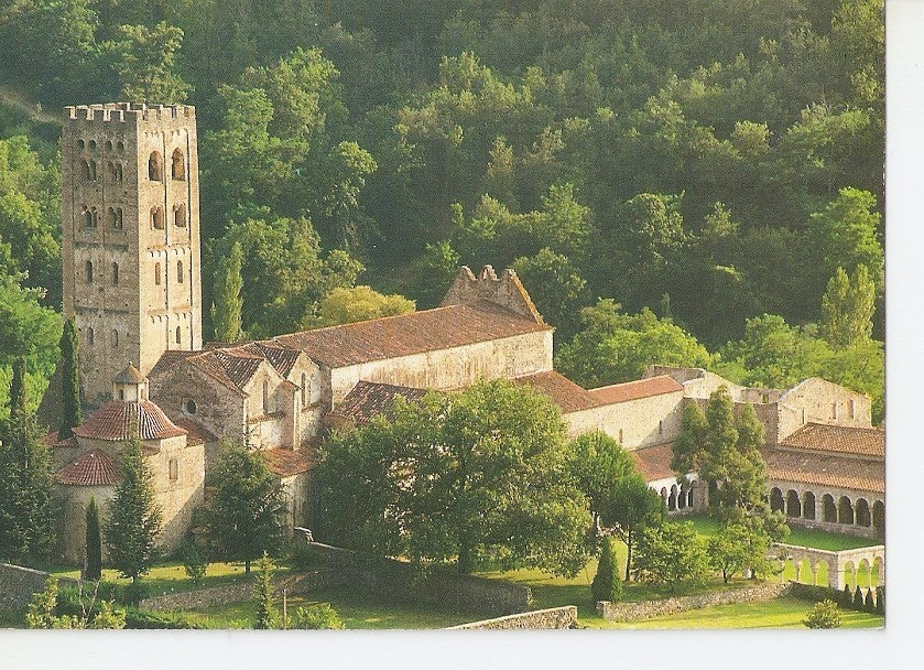 Postal 041195 : Abbaye Saint-Michel de Cuza. Pyrenees Orientales