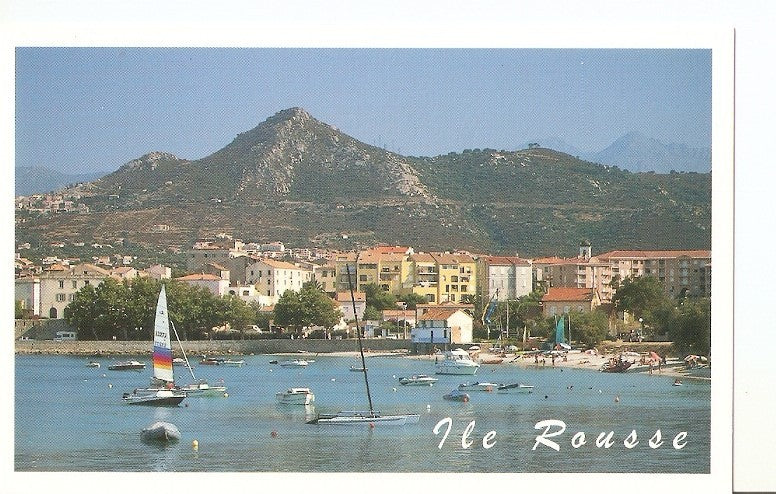 Postal 041211 : Ile -Rousse vue du Phare de la Pietra