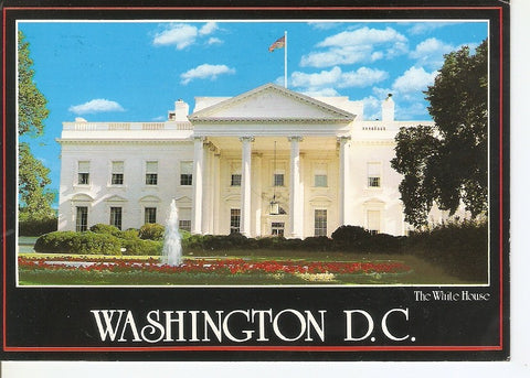 Postal 041219 : Washington D.C. White House north view