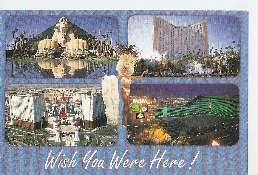 Postal 041220 : Four of Las Vegas most famous Hotel/Casinos