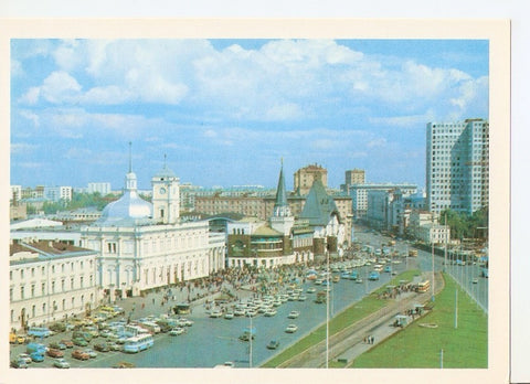 Postal 041258 : Moscu. Plaza Komsomlskaya