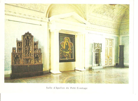 Postal 041285 : Salle dApollon du Petit Ermitage