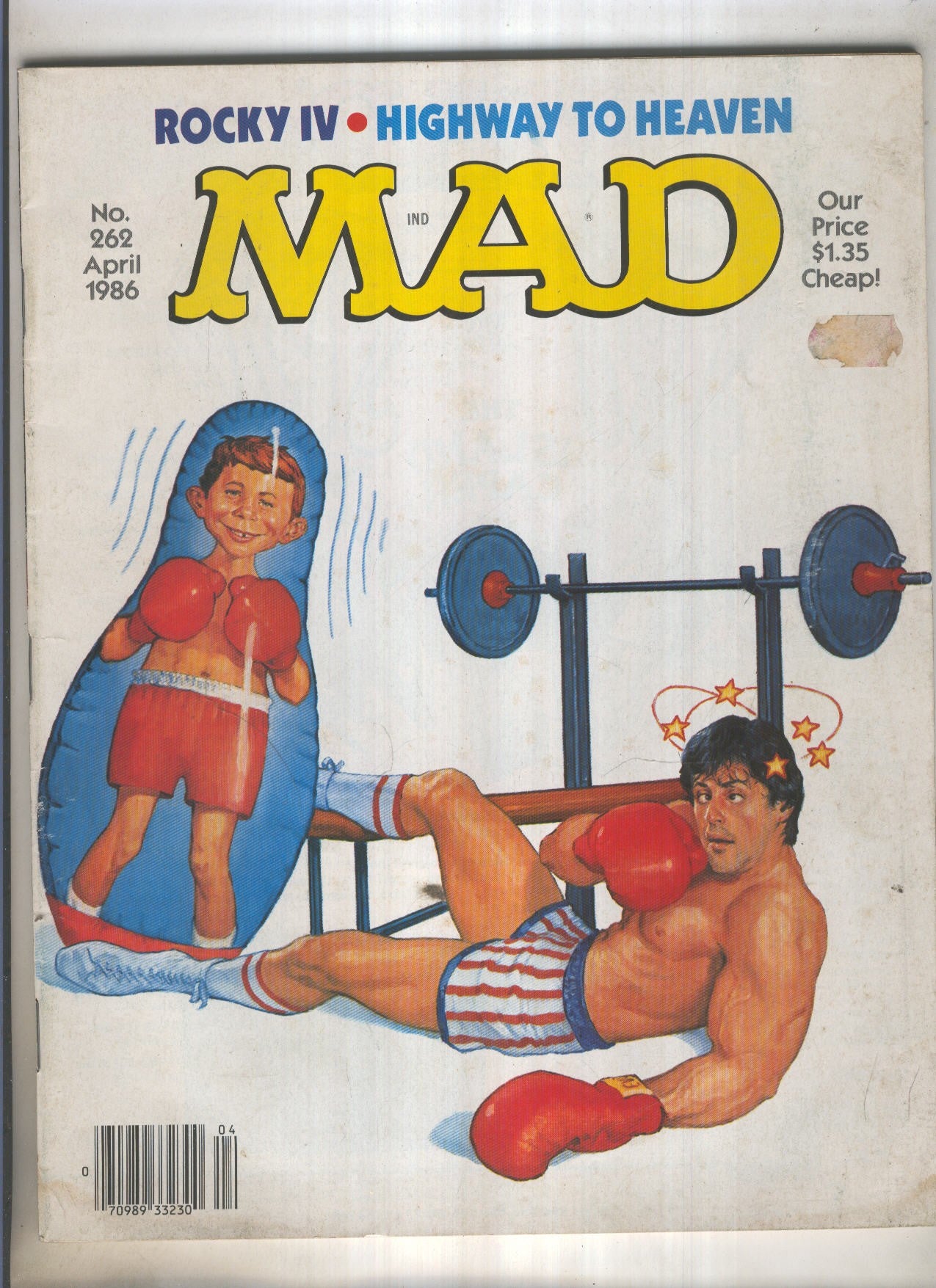 MAD MAGAZINE Numero 262 Abril 1986