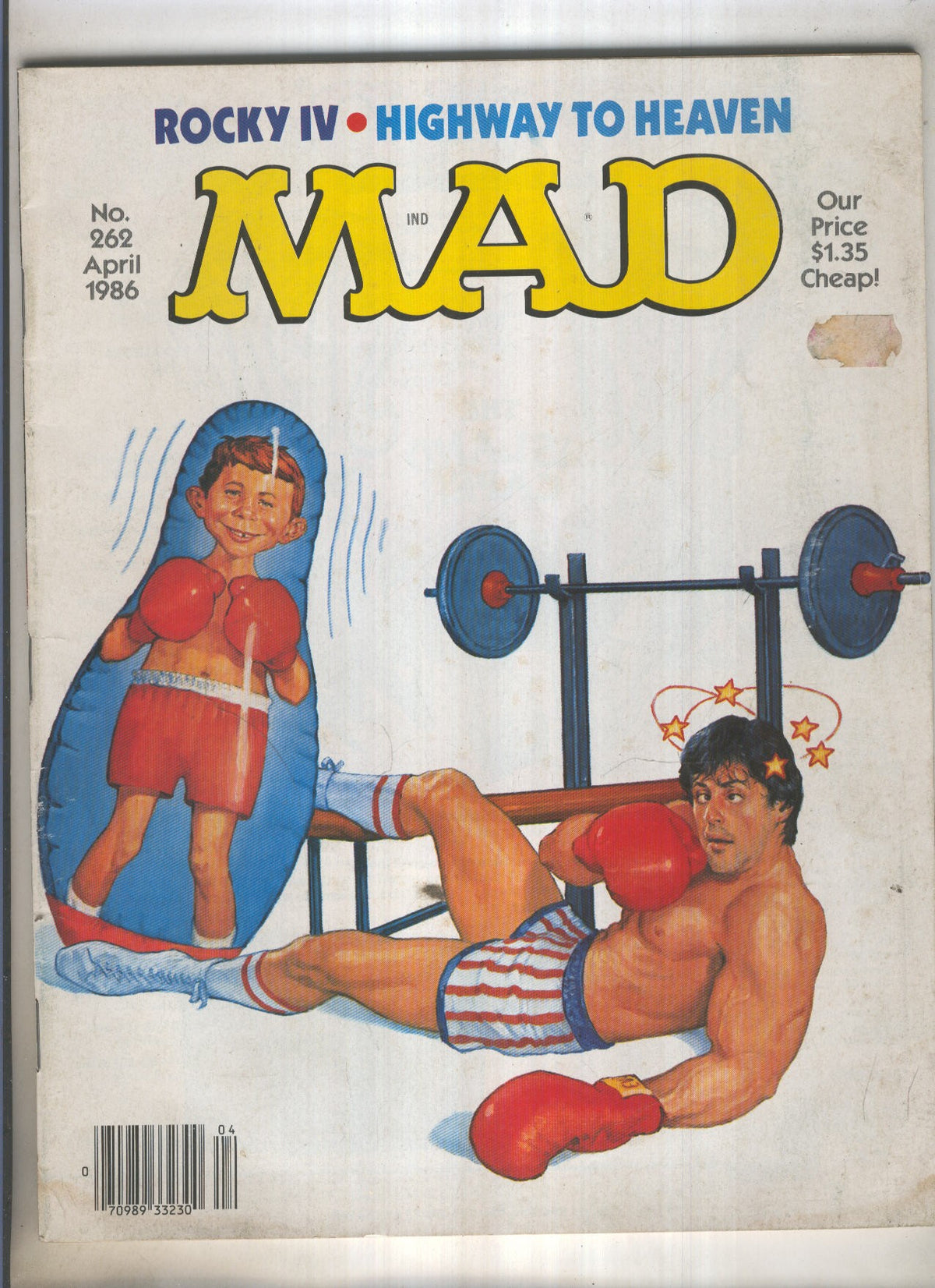 MAD MAGAZINE Numero 262 Abril 1986