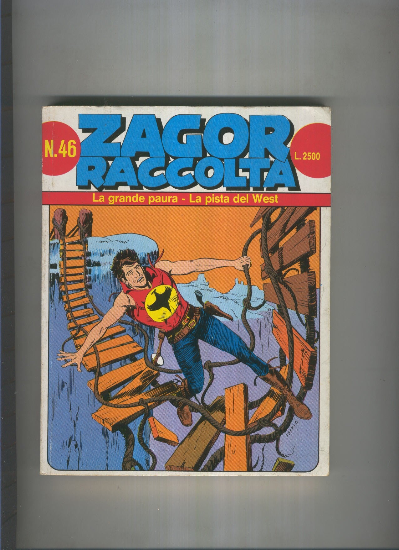 ZAGOR RACCOLTA numero 046: La grande paura