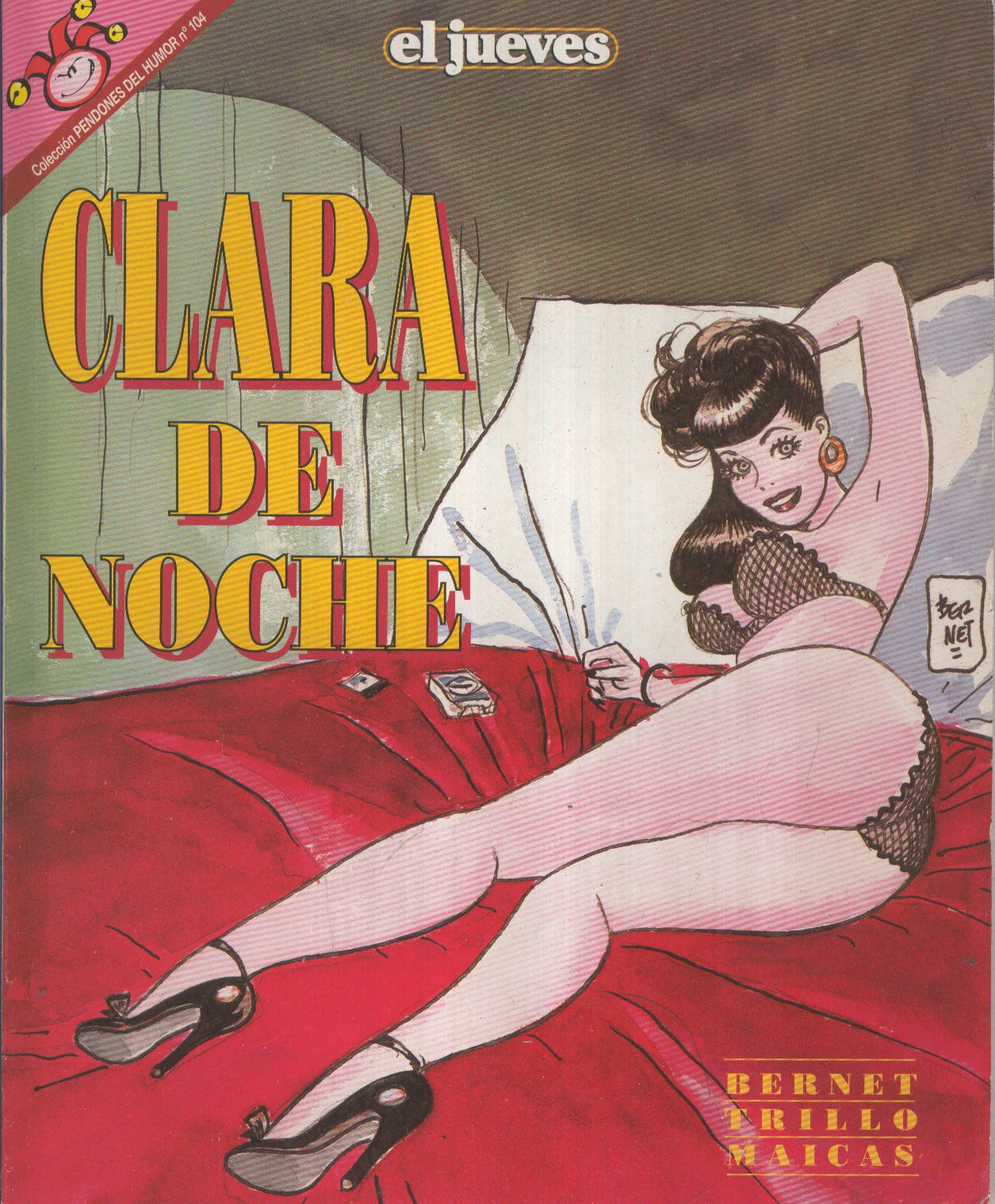 EL JUEVES: CLARA DE NOCHE (numerado 02 en trasera)
