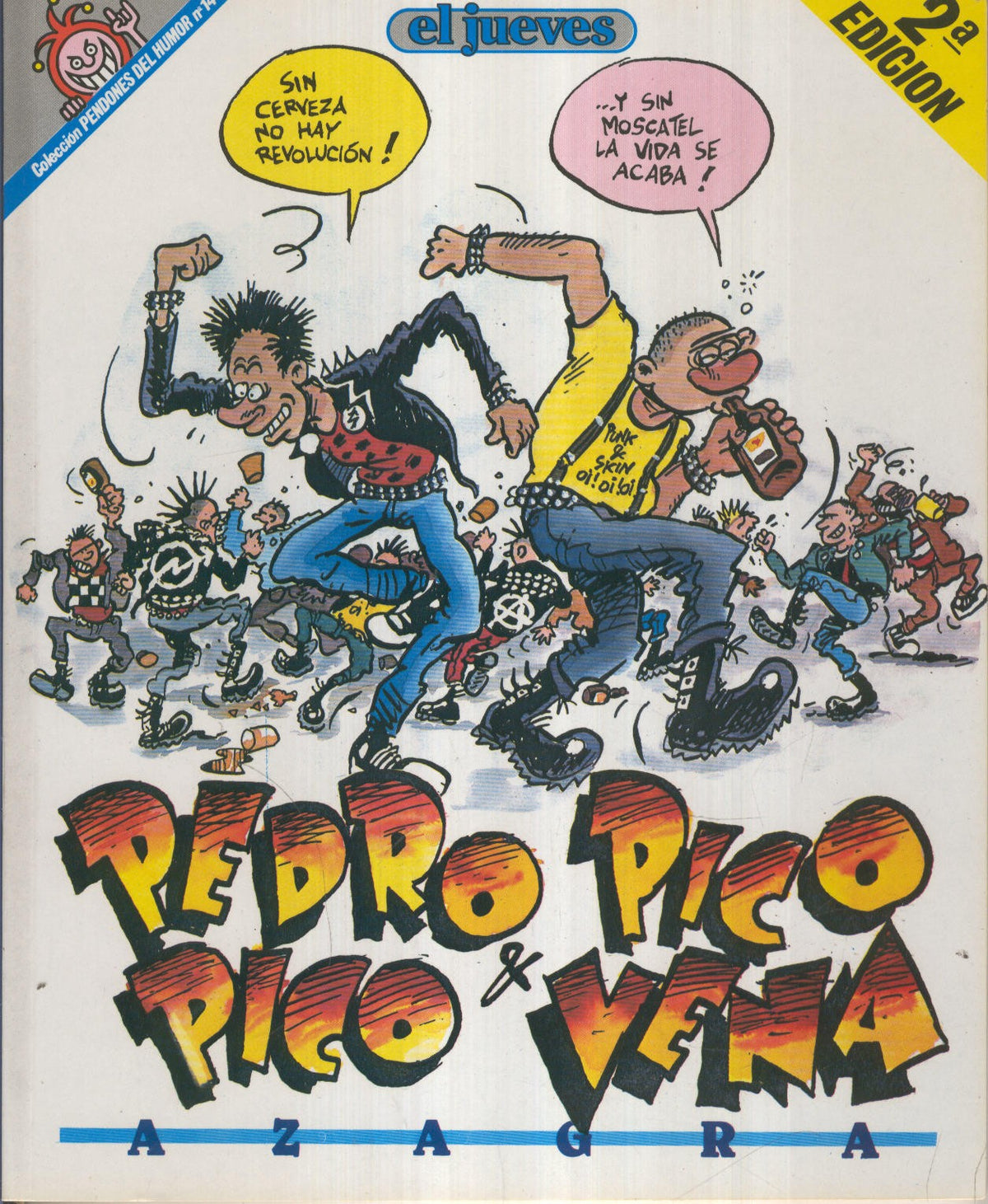 EL JUEVES: Pedro Pico y Pico Vena 14 (numerado 02 en trasera)