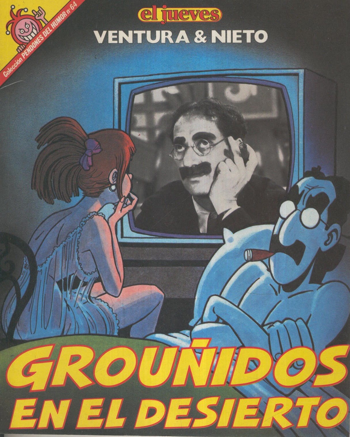 EL JUEVES: GROUÑIDOS EN EL DESIERTO (numerado 01 en trasera)