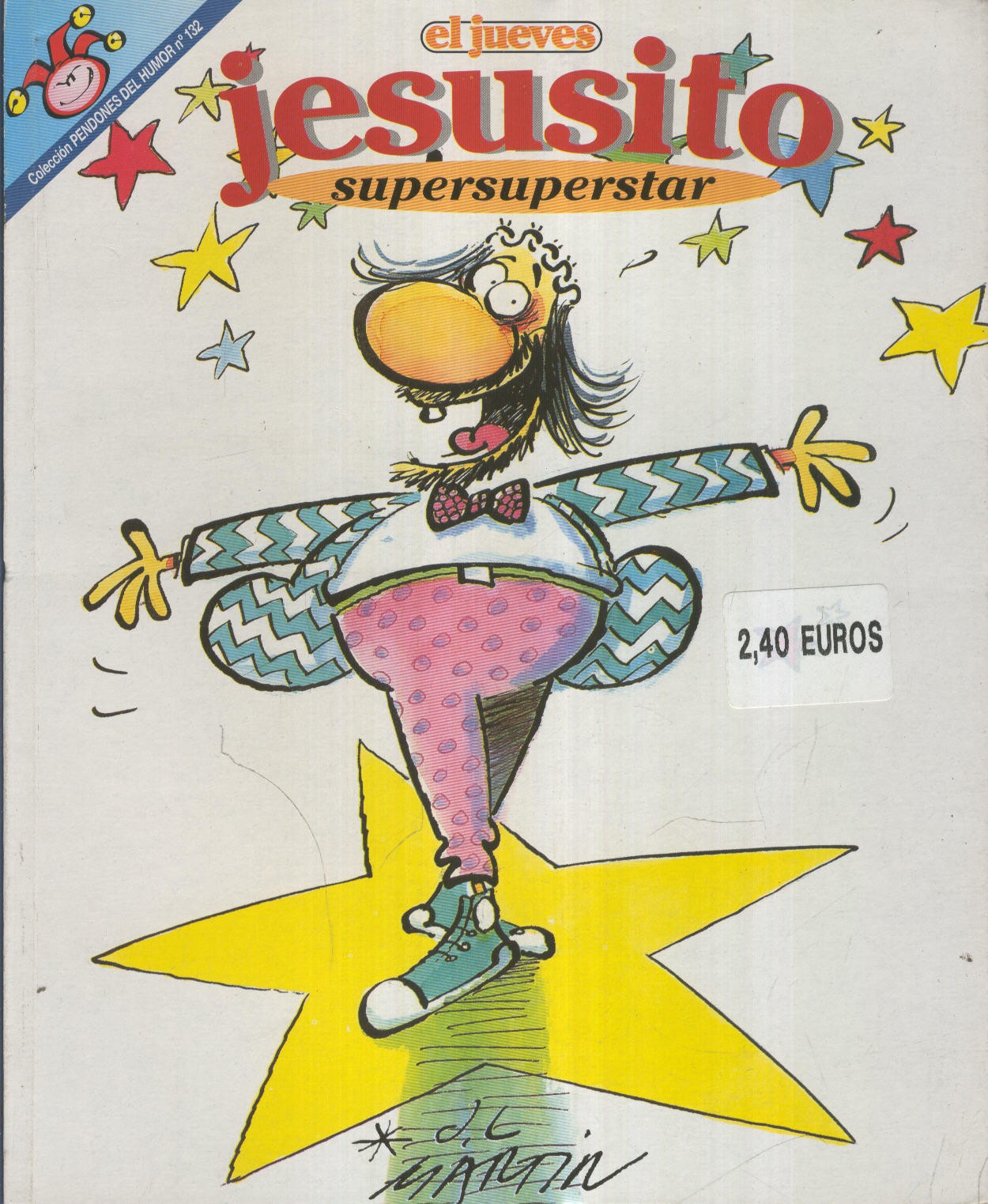 EL JUEVES: JESUSITO Superstar (numerado 02 en trasera)