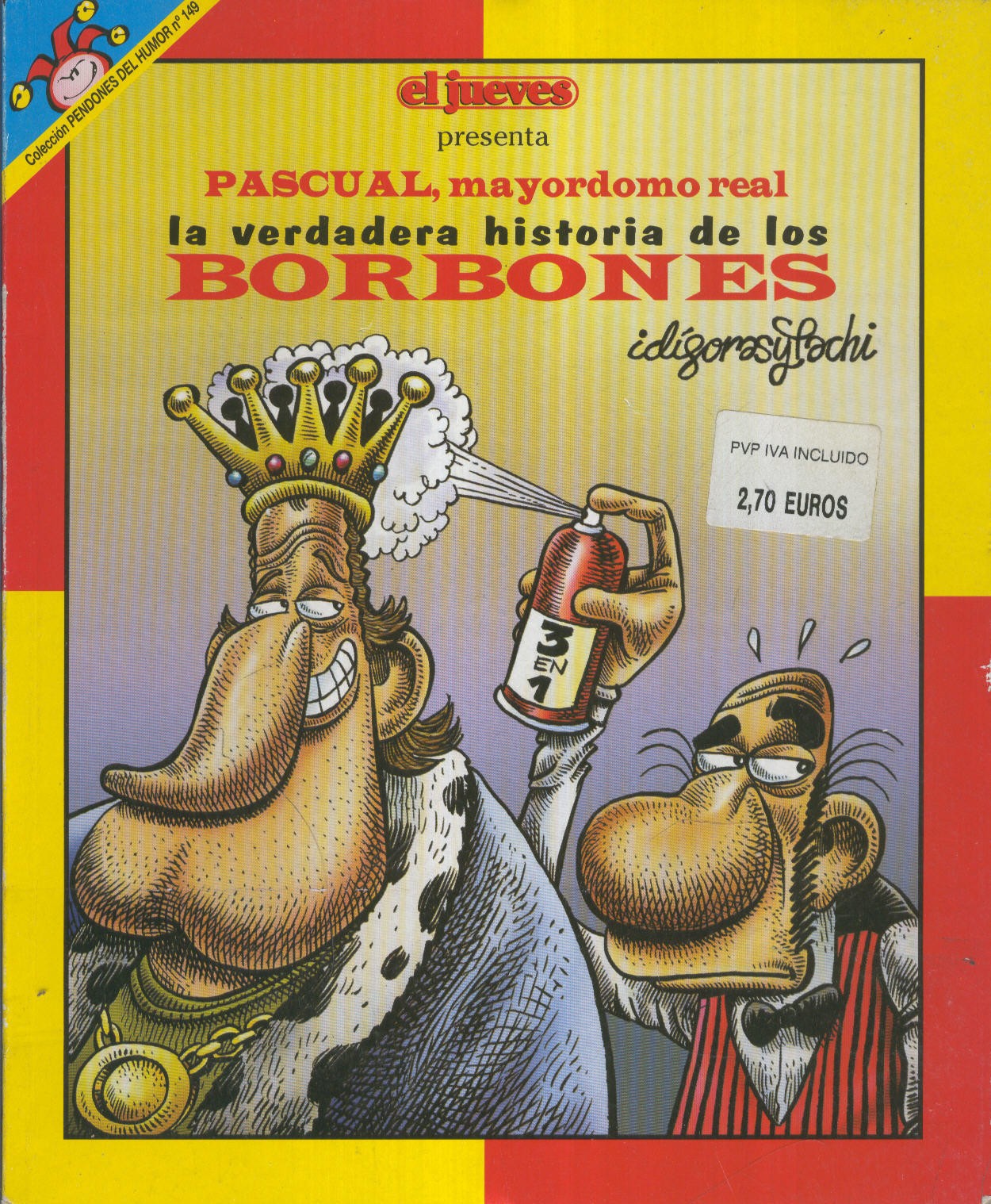EL JUEVES: PASCUAL MAYORDOMO REAL (numerado 02 en trasera)