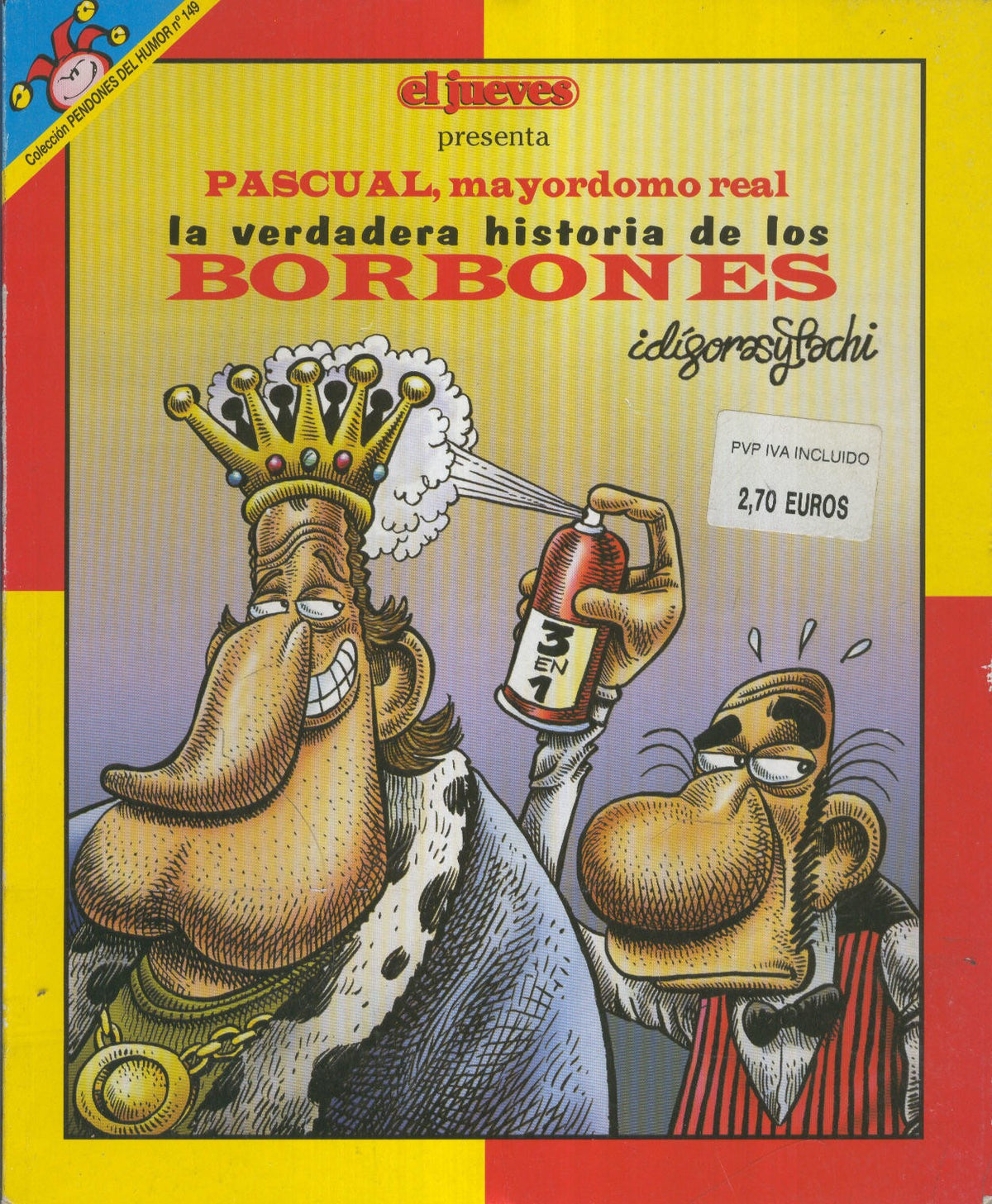 EL JUEVES: PASCUAL MAYORDOMO REAL (numerado 02 en trasera)