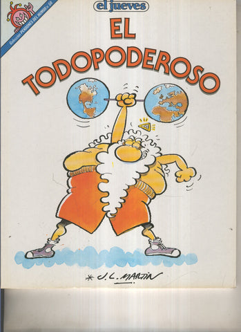 EL JUEVES: EL TODOPODEROSO (numerado 04 en trasera)