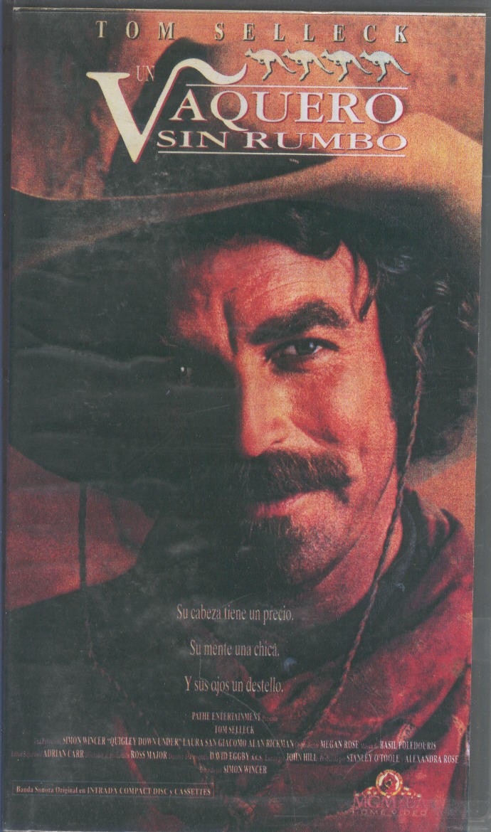 Video VHS: Vaquero sin rumbo