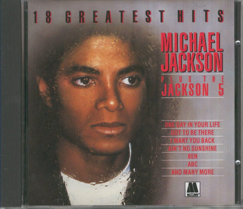 Cd Musica: MICHAEL JACKSON – 18 Greatest Hits