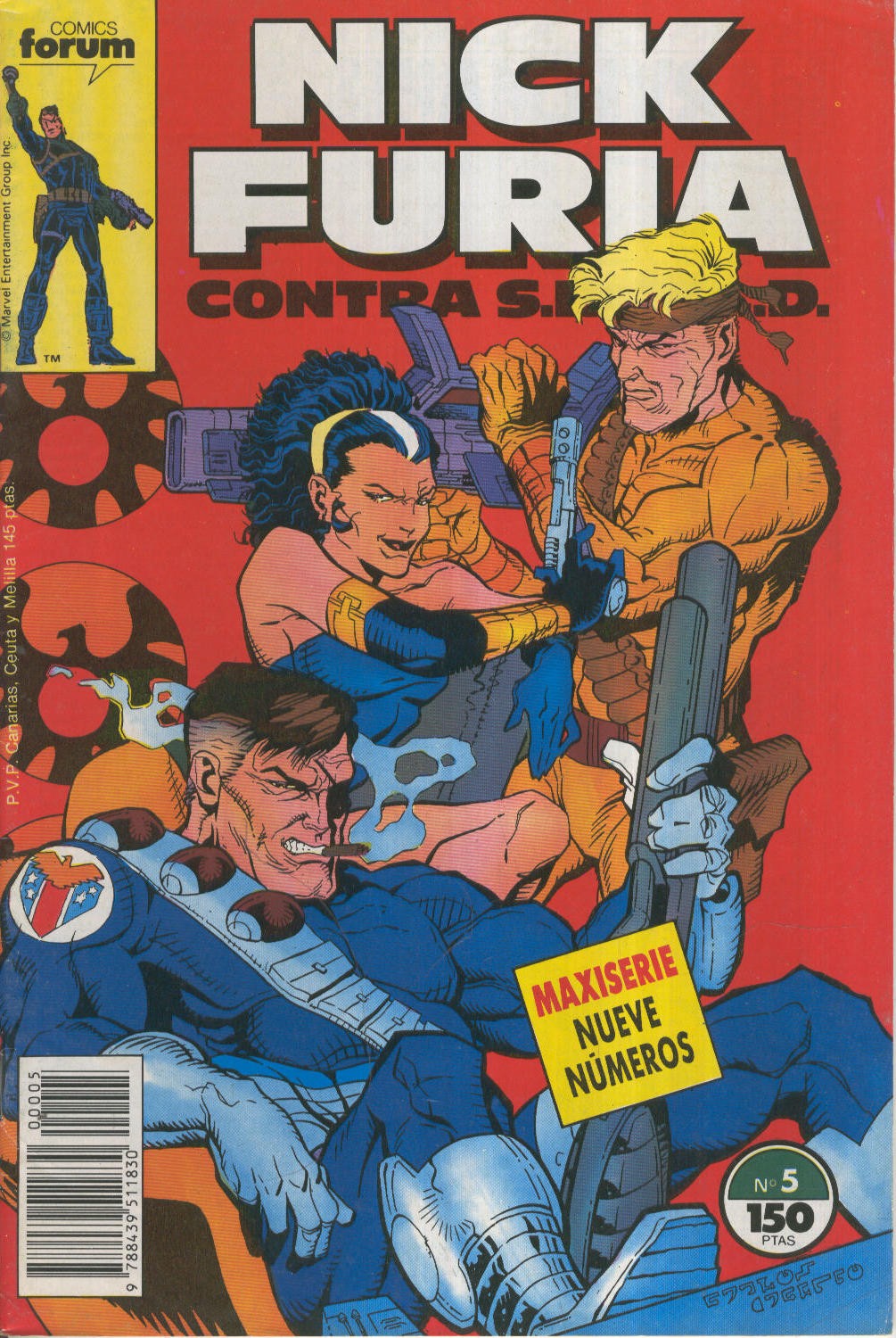 NICK FURIA CONTRA SHIELD Numero 05: Aliados a la fuerza 2a parte