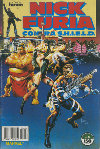 NICK FURIA CONTRA SHIELD Numero 06: Fin simulacion Hydra Suprema
