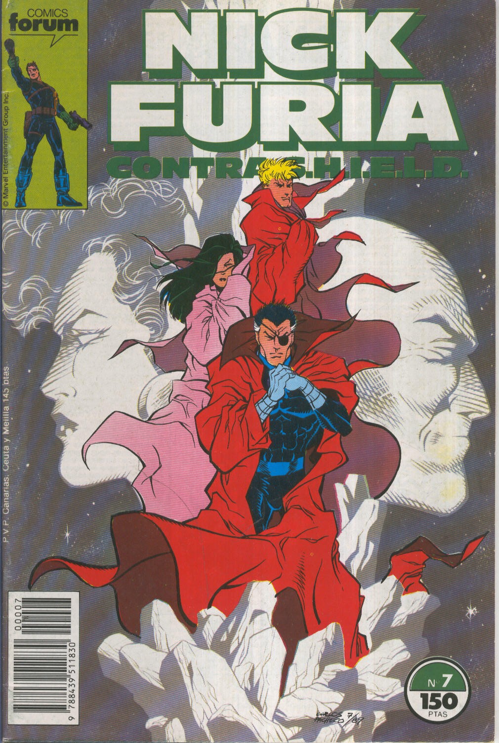 NICK FURIA CONTRA SHIELD Numero 07: La llamada de la ascension