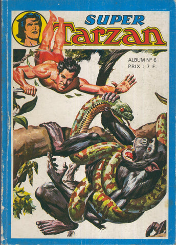 SUPER TARZAN Retapado. Album numero 06