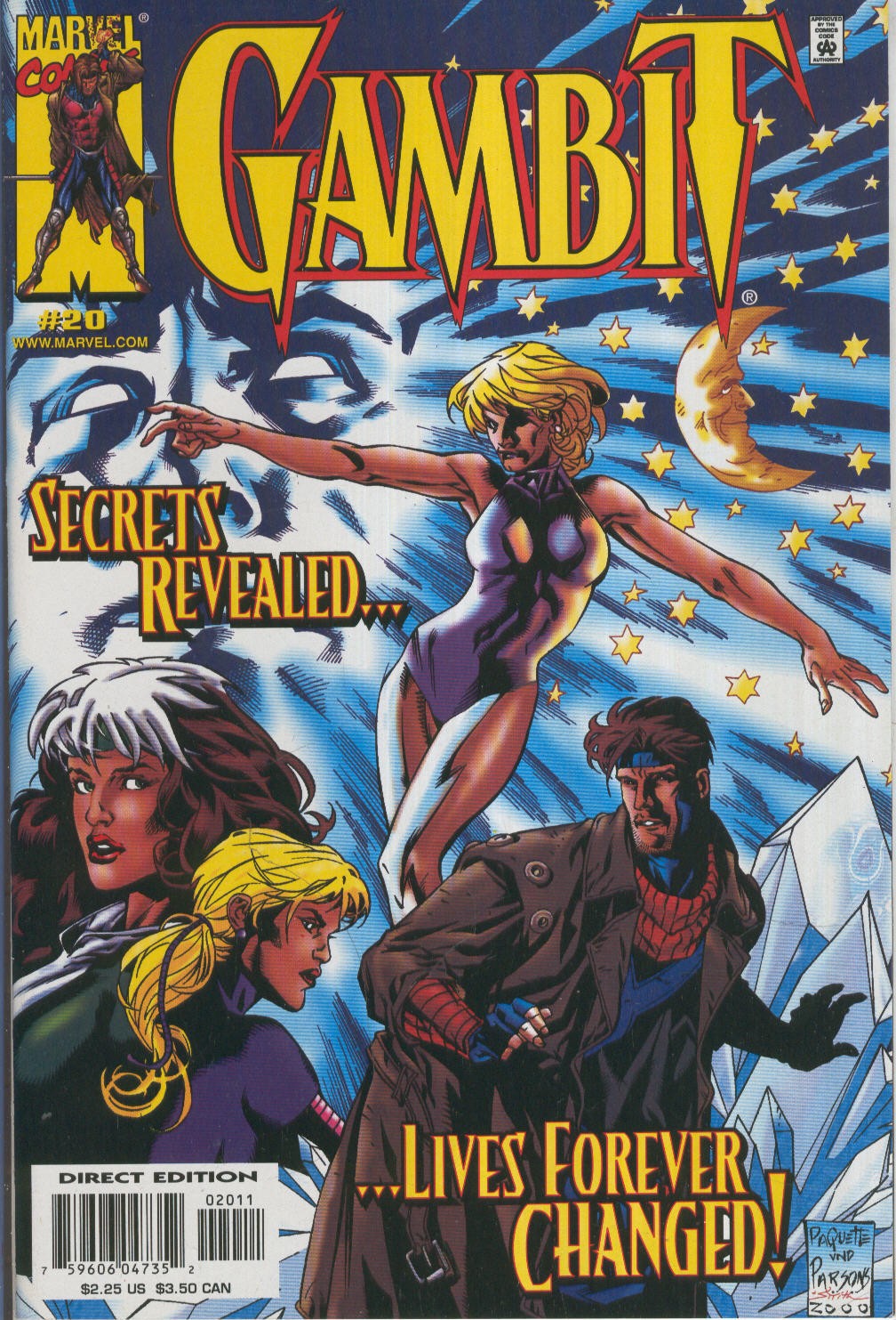 GAMBIT Vol.2 Numero 20: Secrets revealed lives forever changed