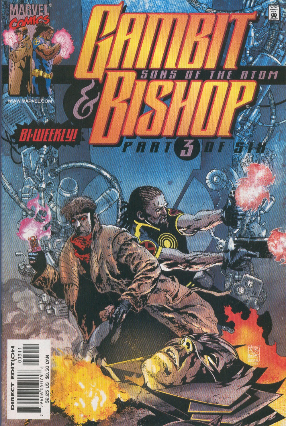 GAMBIT AND BISHOP Sons of the Atom: Numero 03