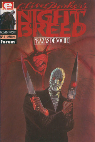 NIGHT BREED Razas de Noche de EPIC: Numero 01