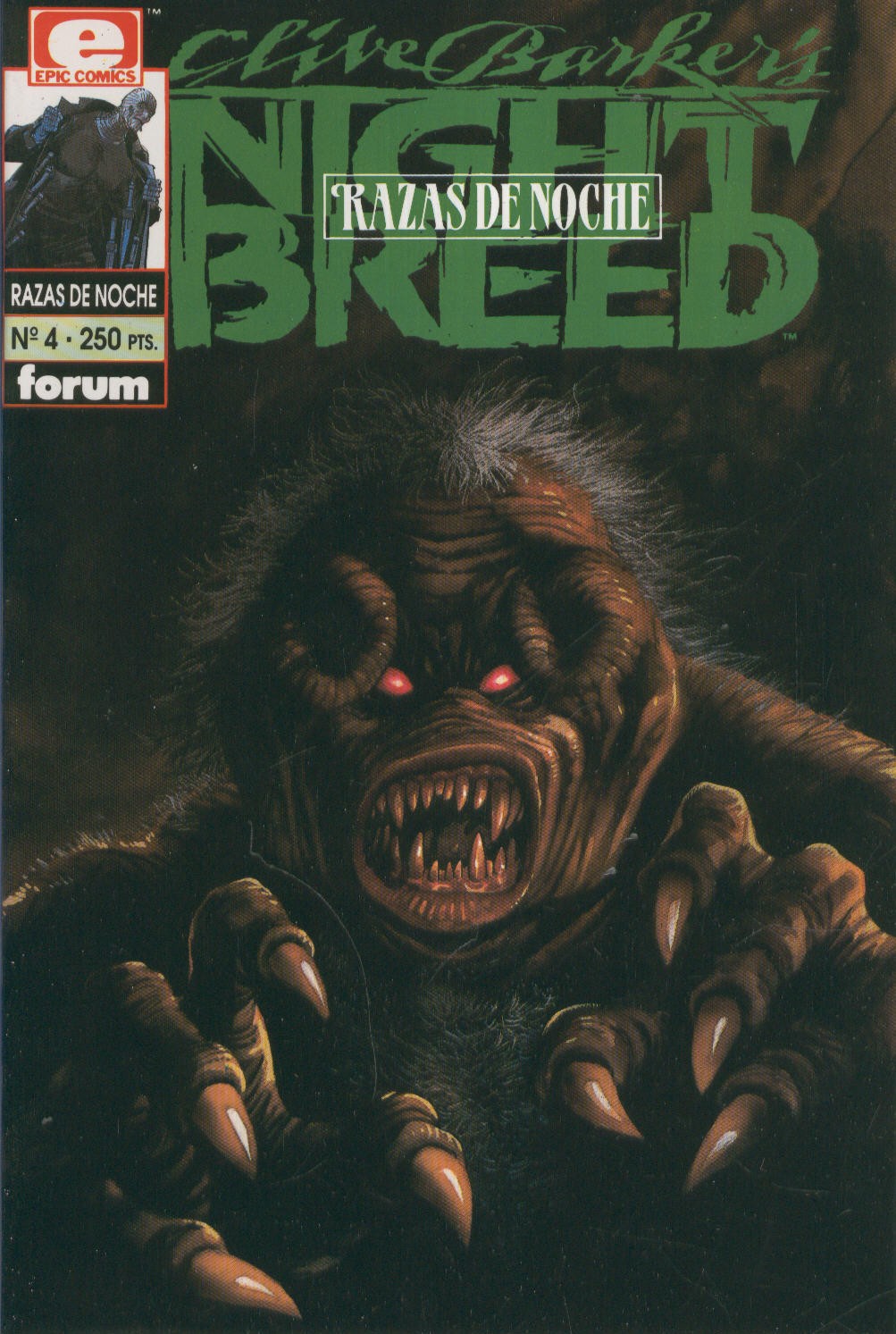NIGHT BREED Razas de Noche de EPIC: Numero 04