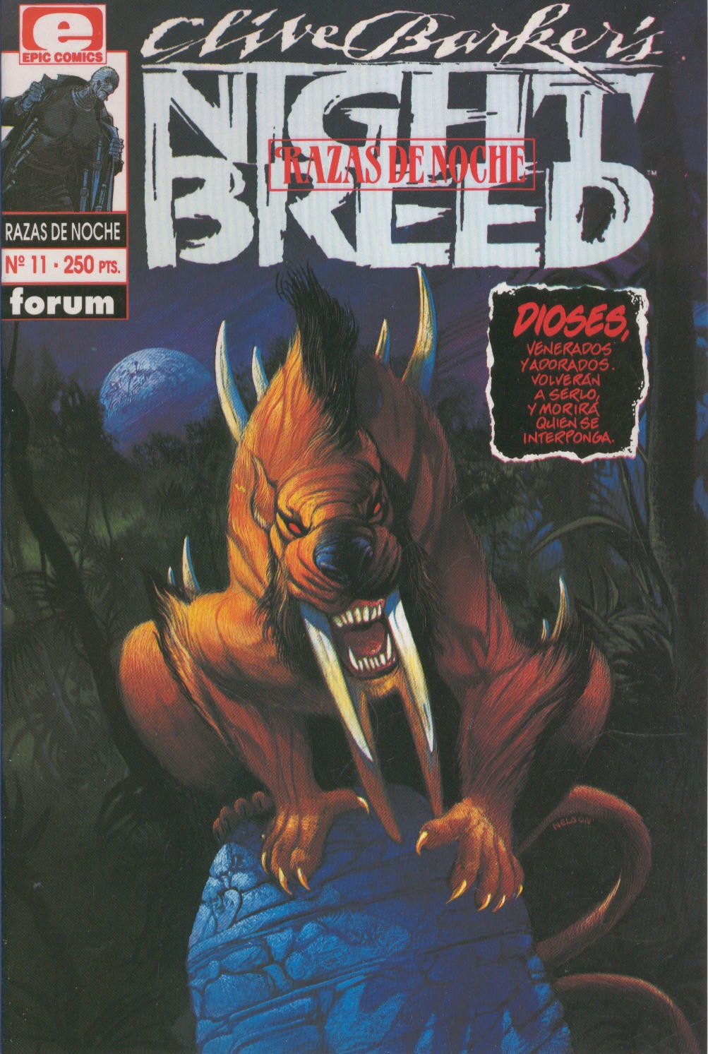 NIGHT BREED Razas de Noche de EPIC: Numero 11