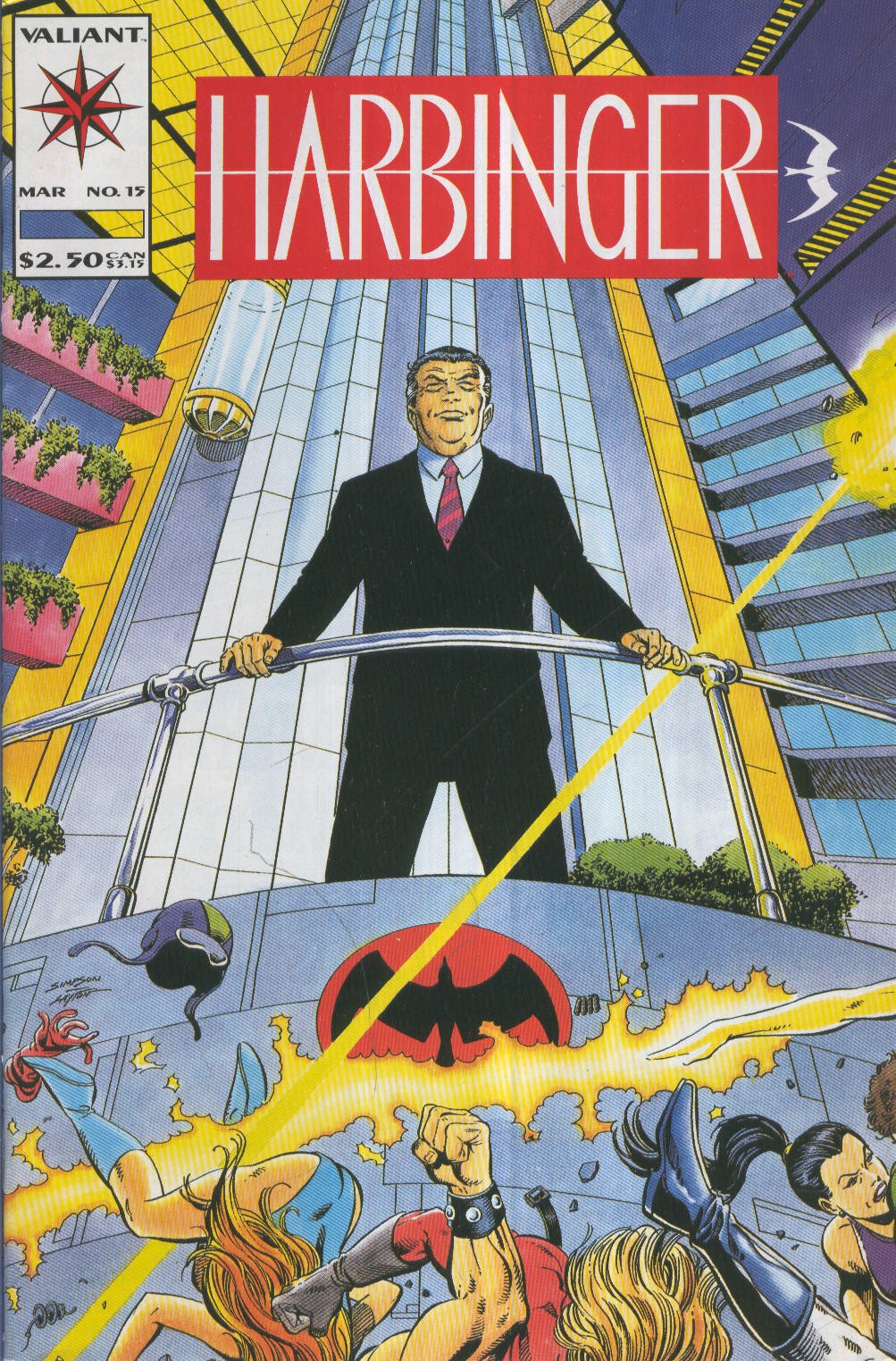 HARBINGER Valiant VOL.1 Numero 15: Hard Boiled