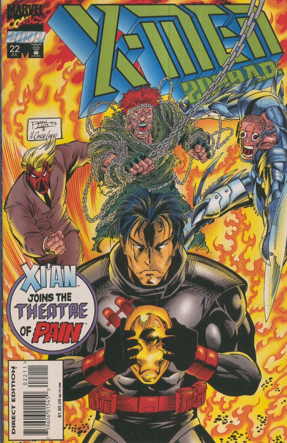 X-MEN 2099 Vol.1 Numero 22: Gauntlet of Pain