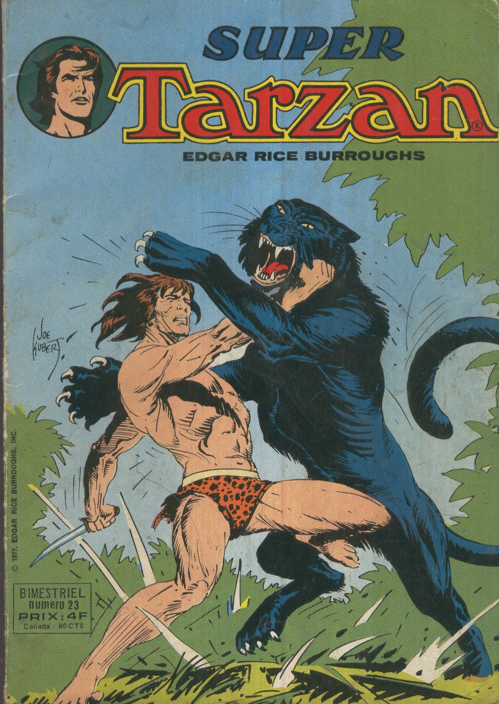 SUPER TARZAN Sagedition Numero 23: Le monstre dacier