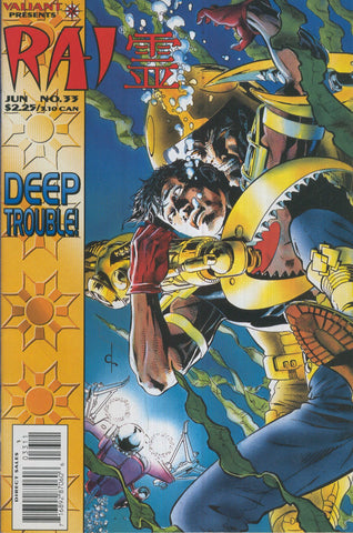 RAI AND THE FUTURE FORCE Vol.1 Numero 33: Deep trouble